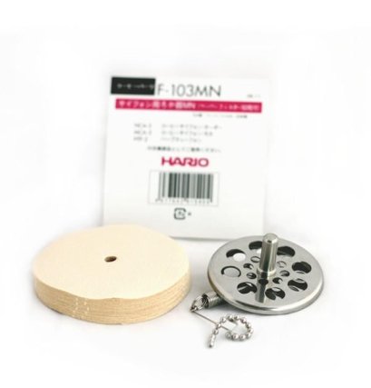 ชุดกระดาษกรองไซฟ่อน Hario / HARIO(074) MCA- 3 Paper Filter Set (50pcs)(1แพ็คx50ชิ้น)/F-103MN