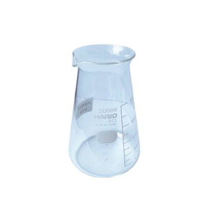 บีกเกอร์แก้ว ถ้วยตวงแก้ว beaker 500 ml / HARIO(079) Conical Beaker 500( With Measurements)/CB-500SCI
