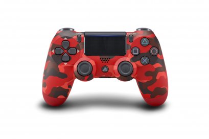 PS4 : DualShock 4 Red Camouflage