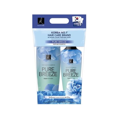 10556928-Personal Care-ELASTINE SHAMPOO 600 ML. + CONDITIONER PURE BREEZE 400 ML