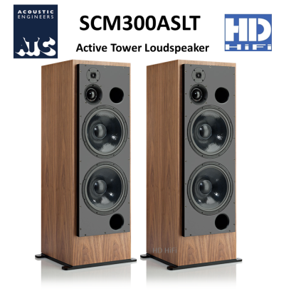 ATC SCM300 ASLT Active Tower Loudspeaker (PAIR)