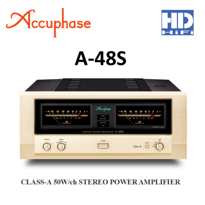 Accuphase A-48S CLASS-A 50W/ch STEREO POWER AMPLIFIER