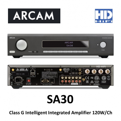 Arcam SA30 Class G Intelligent Integrated Amplifier 120W/Ch