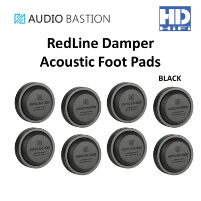 Audio Bastion RedLine Damper - Acoustic Foot Pads ที่วางลำโพง (SET 8 PCS)