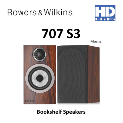 Bowers & Wilkins 707 S3 Bookshelf Speakers