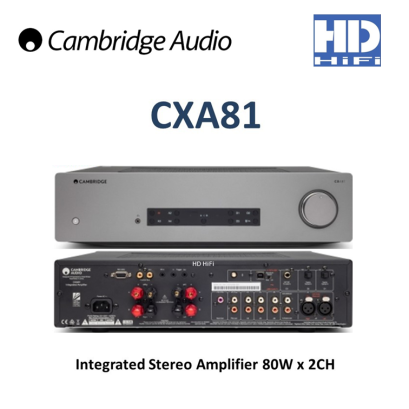 Cambridge Audio CXA81 Integrated Stereo Amplifier 80w x 2ch