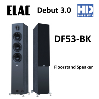 ELAC Debut 3.0 - DF53-BK Floorstand Speaker