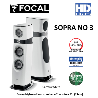 Focal Sopra N°3 floor-standing speaker 3-way