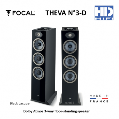 Focal THEVA N°3-D  Dolby Atmos 3-way floor-standing speaker