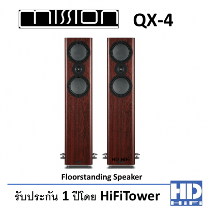 Mission QX-4 Walnut Floorstanding Speakers