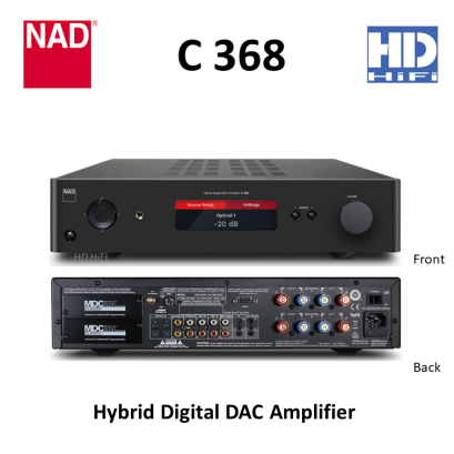 NAD C368 Hybrid Digital DAC Amplifier