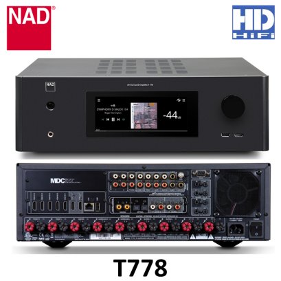 NAD T778 AV Surround Sound Receiver