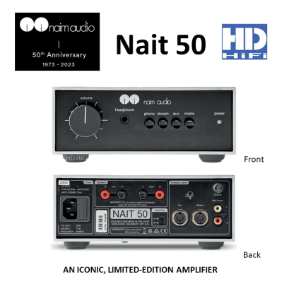 NAIM NAIT 50 LIMITED-EDITION AMPLIFIER