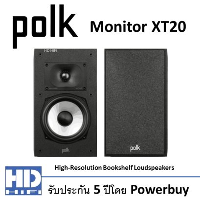 POLK Monitor XT20 Bookshelf Speaker (Pair)