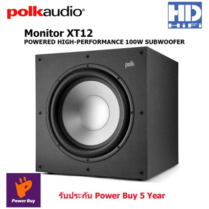 POLK Monitor XT12 High-Performance 12" Subwoofer