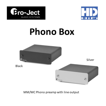 Pro-Ject Phono Box MM/MC Phono preamp with line output