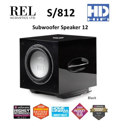 REL S-812 Subwoofer Speaker 12''