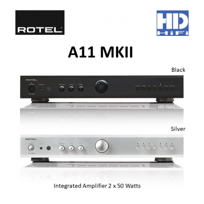ROTEL A11 MKII Integrated Amplifier 2 x 50 Watts