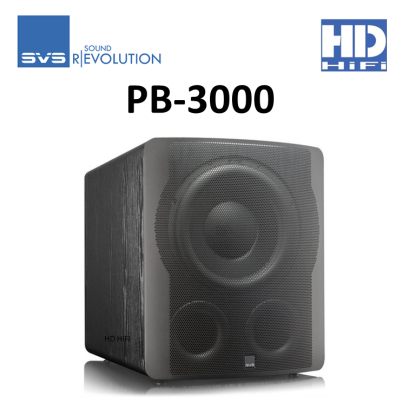 SVS PB3000 Subwoofer Speaker Black Ash