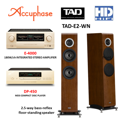 TAD-E2-WN + Accuphase E-5000 + Accuphase DP-450