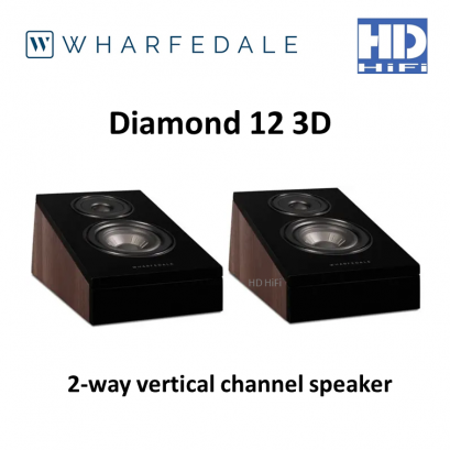 Wharfedale Diamond 12 3D Dolby Enable Speaker Walnut