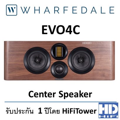 Wharfedale EVO 4C Walnut