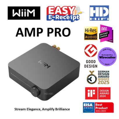 Wiim AMP PRO Music Streaming Amplifier สี Space Grey