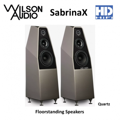 Wilson Audio SabrinaX Floorstanding Speakers (Quartz, Carbon, GalaxyGray : Standard Color)