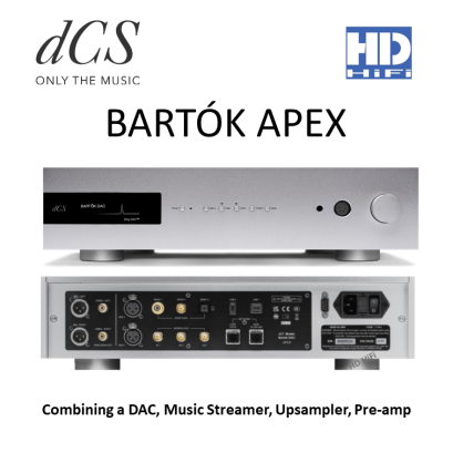 dCS BARTÓK APEX DAC and Steamer