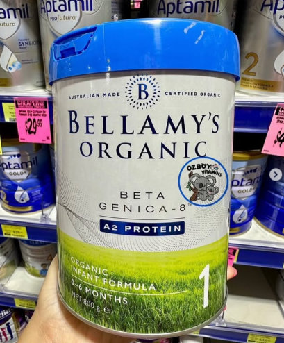 Bellamy’s Organic Beta Genica-8 stage 1