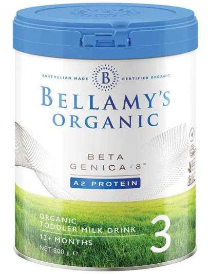 Bellamy’s Organic Beta Genica-8 stage 3