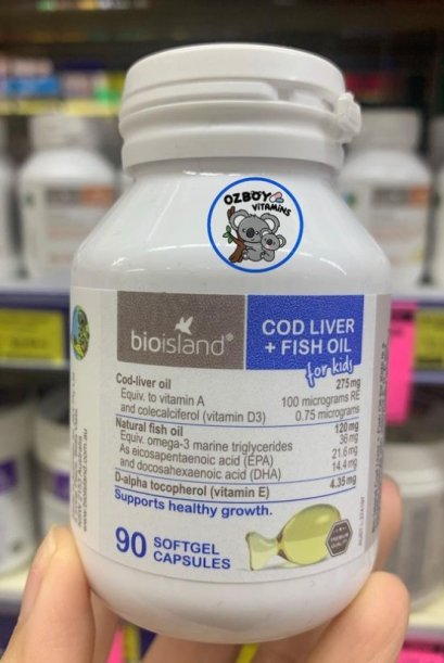 Bioisland Cod liver&Fish oil