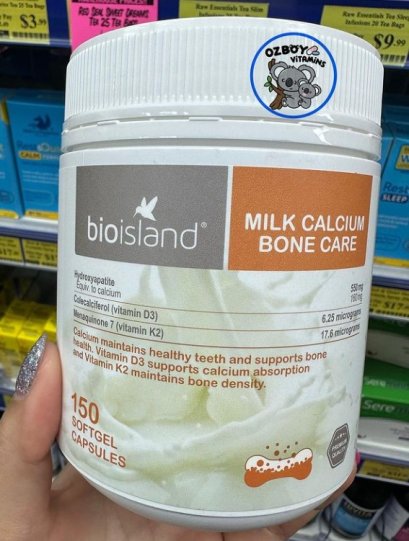 BioIsland Milk Calcium Bone Care