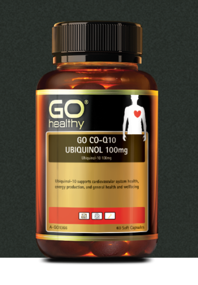 GO Healthy GO Co-Q10 Ubiquinol 100mg.