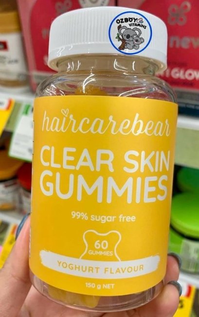 Haircarebear Clear Skin Gummies