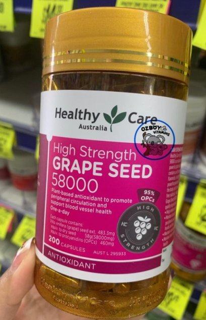 Healthy Care Grape Seed 58000mg