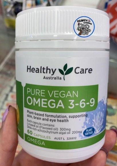 Healthy Care Pure Vegan Omega 3-6-9