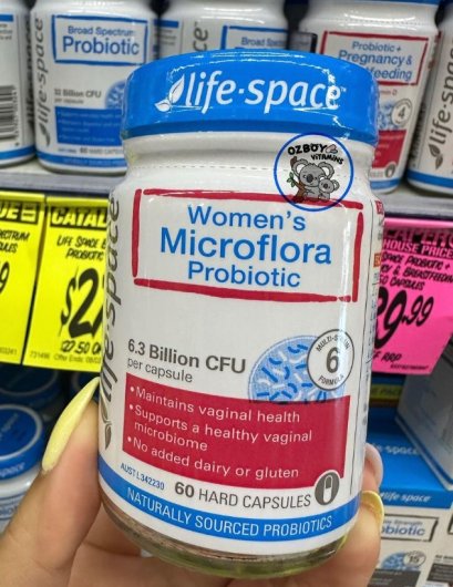 Life Space Womens Microflora 60 caps