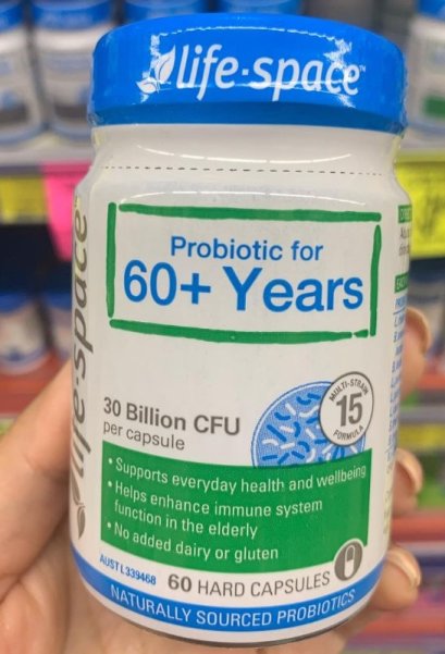 Life Space Probiotic 60+