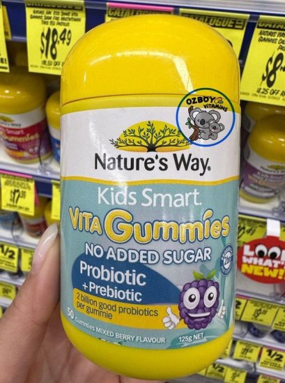 Nature’s way Kids Probiotic+ Prebiotic Gummies