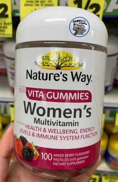 Nature&#039;s Way Women&#039;s Multi-Vitamin Gummies