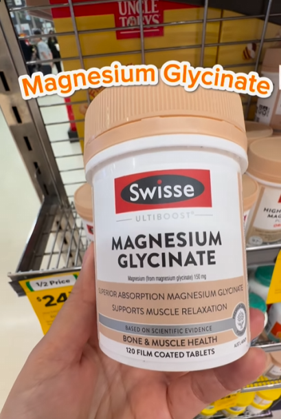 Swisse Magnesium Glycinate 120 tabs