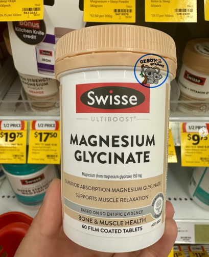 Swisse Magnesium Glycinate 60 tabs