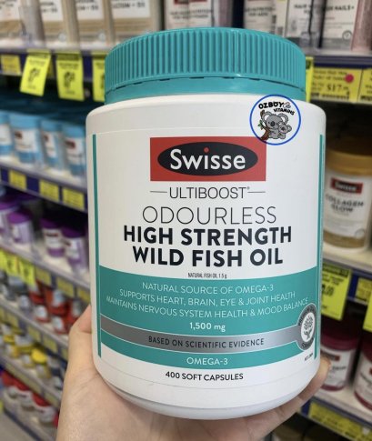 Swisse Fish Oil 1,500 mg 400capsules