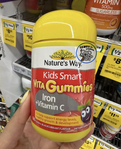 Nature's Way Kids Gummies Iron + C