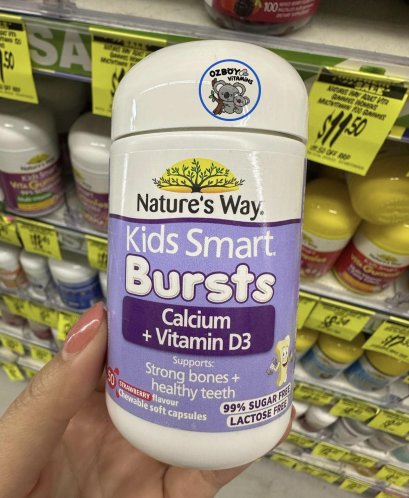 Nature&#039;s Way Kids Calcium + Vitamin D3 Chew
