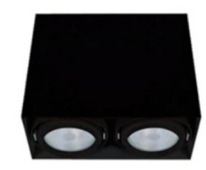 SURFACE DOWNLIGHT SQUARE 2xE27 fixture