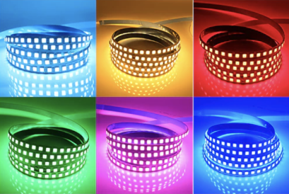 LED strip light color