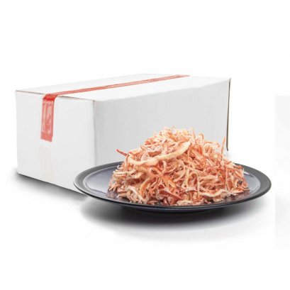 Dried Shredded Squid  (Red Spicy Flavor) by whole carton 10 kg