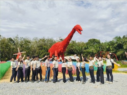 สวนเดอลองเตรียมพร้อมต้อนรับปีใหม่ 2569